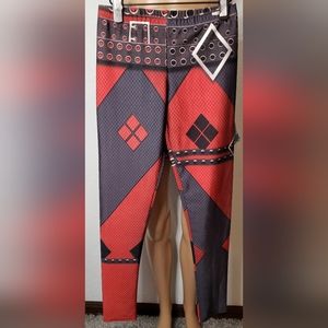 NWOT Harley Quinn Batman Yoga Pants S